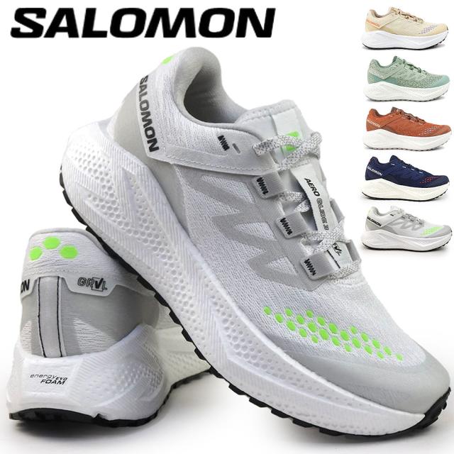 サロモン レディース スニーカー AERO GLIDE 3 GRVL ローカット ランニング ジョギング SALOMON