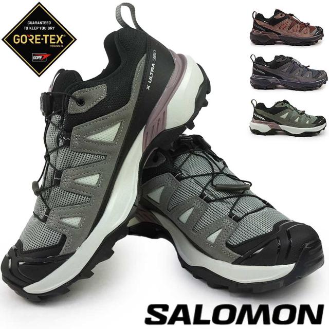 25秋冬新作】 サロモン 防水 レディース X ウルトラ 360 LTR GORE-TEX