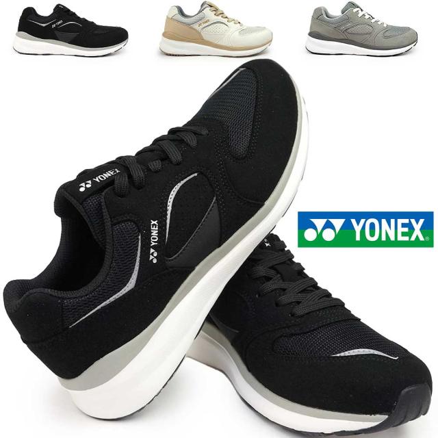 ヨネックス レディース ウォーキングシューズ パワークッション スニーカー SHW123 幅広 3.5E 撥水 YONEX YNK