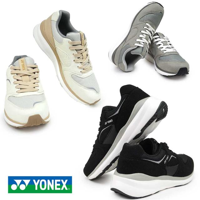 ヨネックス レディース ウォーキングシューズ パワークッション スニーカー SHW123 幅広 3.5E 撥水 YONEX YNK