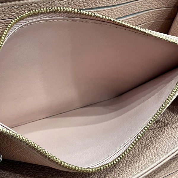 ルイヴィトン Louis Vuitton モノグラム・アンプラント M64090 ローズプードル ジッピーウォレット 長財布 レディース【中古】_4