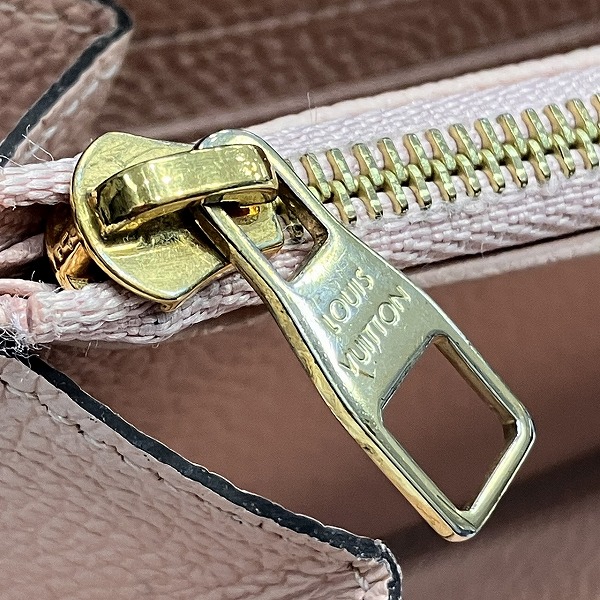 ルイヴィトン Louis Vuitton モノグラム・アンプラント M64090 ローズプードル ジッピーウォレット 長財布 レディース【中古】_6