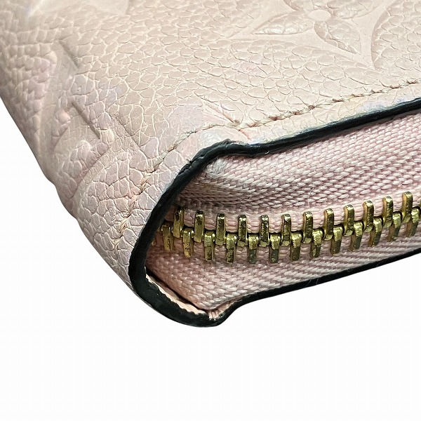 ルイヴィトン Louis Vuitton モノグラム・アンプラント M64090 ローズプードル ジッピーウォレット 長財布 レディース【中古】_7