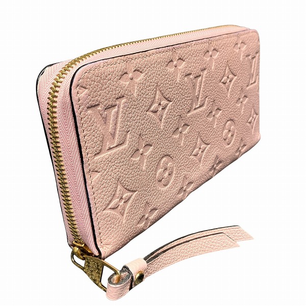 ルイヴィトン Louis Vuitton モノグラム・アンプラント M64090 ローズプードル ジッピーウォレット 長財布 レディース【中古】_8
