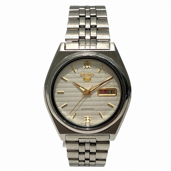 セイコー セイコー5 7009-876A 自動巻 時計 腕時計 メンズ中古