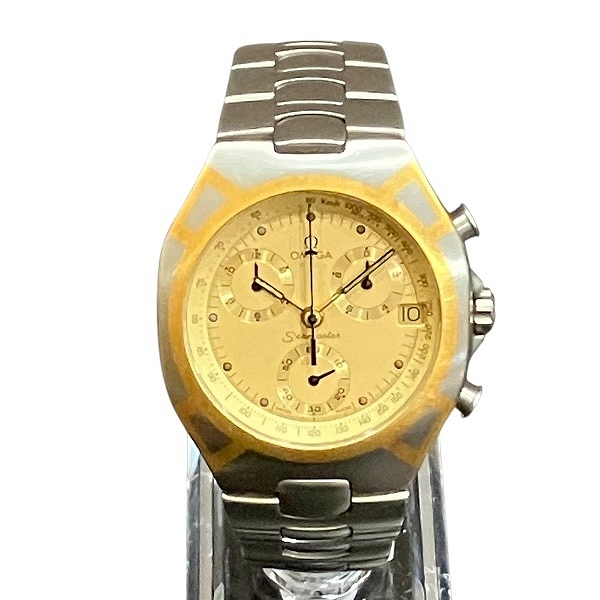 【通常価格より15%OFF】オメガ シーマスター ポラリス 2590.10 クォーツ 時計 腕時計 メンズ【中古】