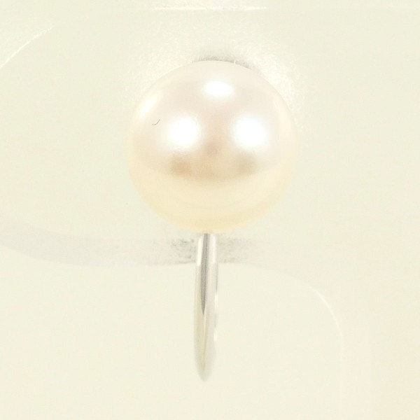 【通常価格より35%OFF】K14 14金 WG ホワイトゴールド イヤリング(片耳) パール (真珠) 総重量約1.2g 中古ジュエリー 12,870円