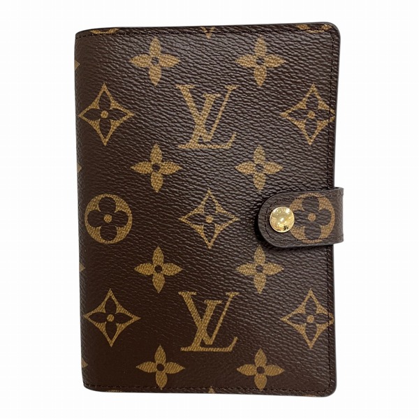 ルイヴィトン Louis Vuitton モノグラム アジェンダPM R20005 ブランド小物 手帳カバー ユニセックス【中古】