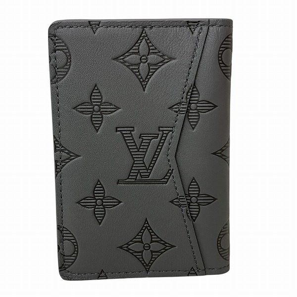 ルイヴィトン Louis Vuitton モノグラム シャドウ オーガナイザー ドゥ ポッシュ M81382 カードケース メンズ 小物【中古】_1