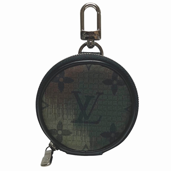 ルイヴィトン Louis Vuitton モノグラムカモフラージュ ポルト クレ・ポーチ MP2711 バッグチャーム コインケース ユニセックス 財布【中古】