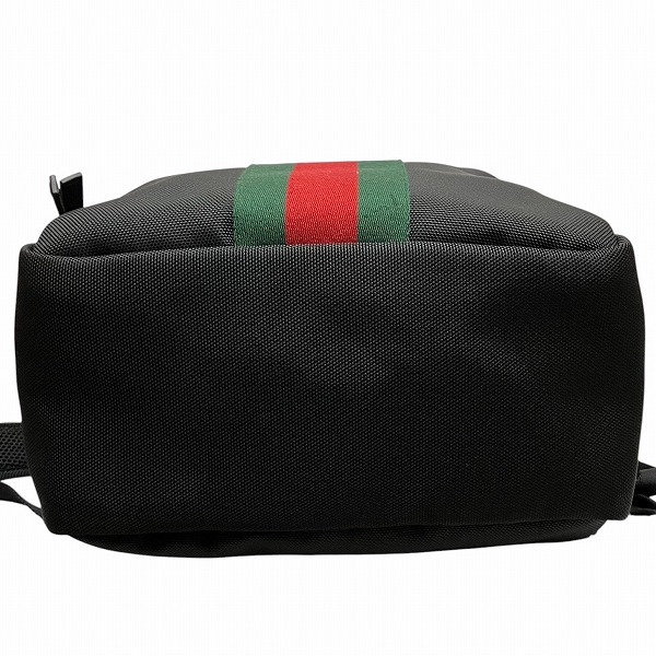 グッチ GUCCI シェリー 495558 ウェブストライプ 2way バッグパック バッグ リュック ユニセックス【中古】_2