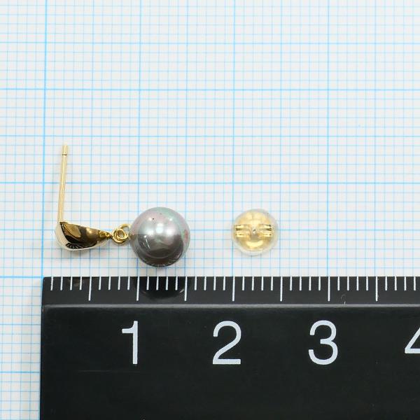 K18 18金 YG イエローゴールド ピアス パール(真珠) 総重量約1.1g 中古ジュエリー_3