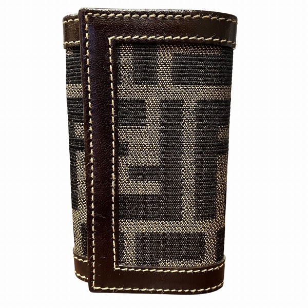 フェンディ FENDI ズッカ 2270-10163-089 ブランド小物 キーケース ユニセックス【中古】