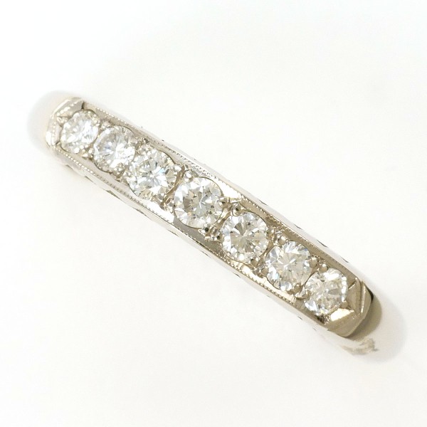 Pm リング 指輪 10号 ダイヤ 0.28 総重量約2.8g 中古ジュエリー