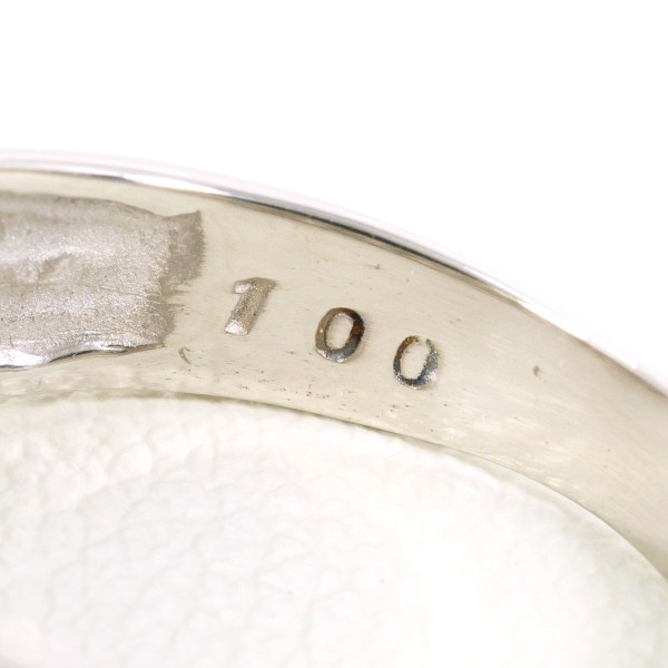 PT900 プラチナ リング 指輪 10号 ダイヤ 1.00 カード鑑別書 総重量約5.7g 中古ジュエリー_5