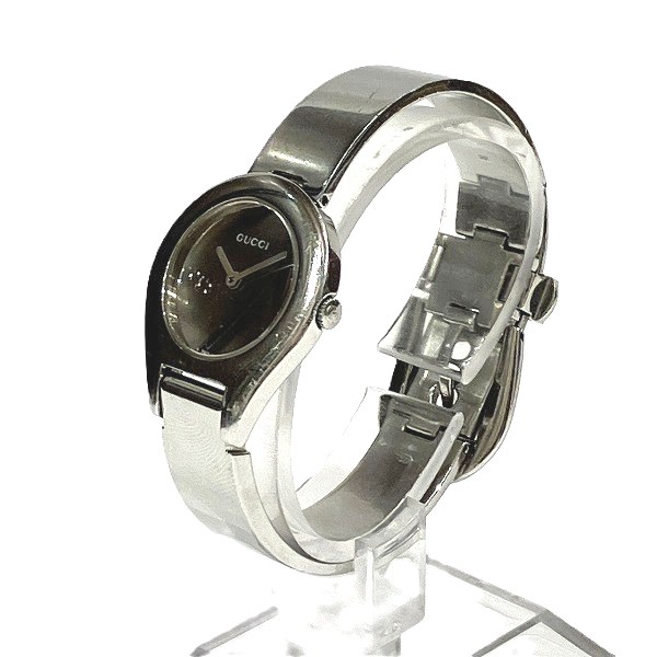 グッチ GUCCI 6700L バングルウォッチ クォーツ 時計 腕時計 レディース【中古】_1