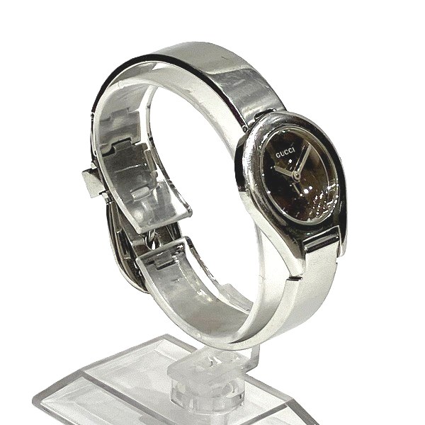 グッチ GUCCI 6700L バングルウォッチ クォーツ 時計 腕時計 レディース【中古】_2