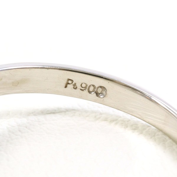PT900 プラチナ リング 指輪 15号 ダイヤ 0.57 総重量約3.2g 中古ジュエリー_3
