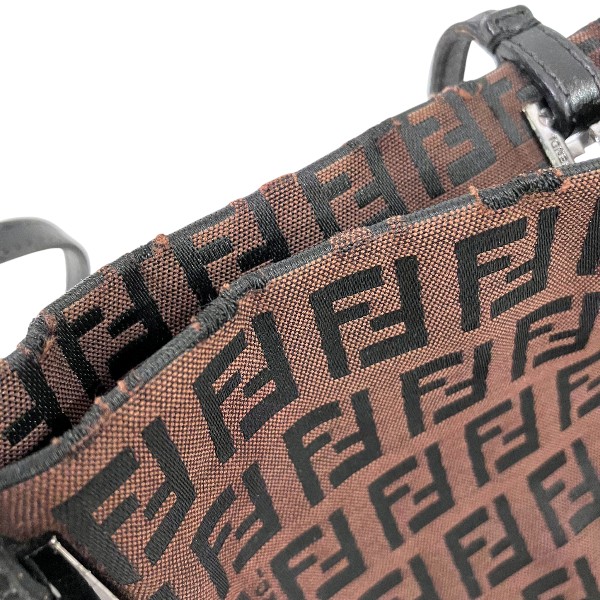 フェンディ FENDI ズッキーノ ブラウン バッグ ハンドバッグ レディース【中古】_8