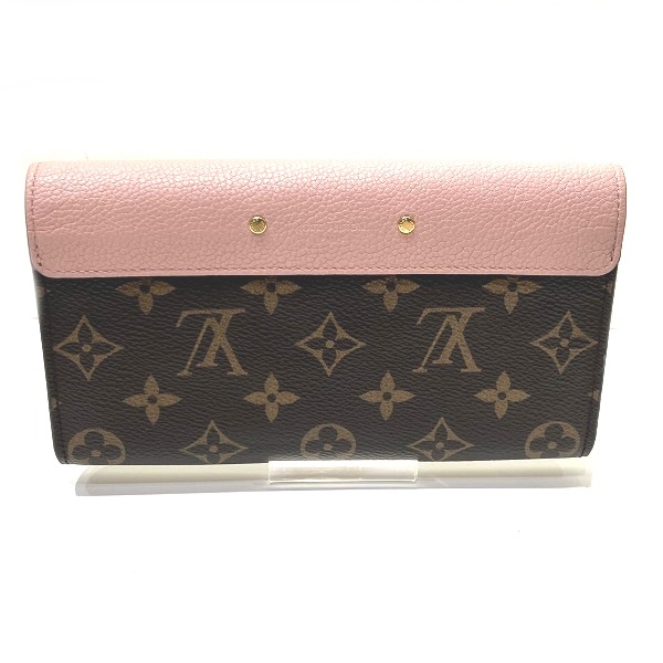 ルイヴィトン Louis Vuitton モノグラム ポルトフォイユ パラス M64352 長財布 2つ折り財布 レディース【中古】_1