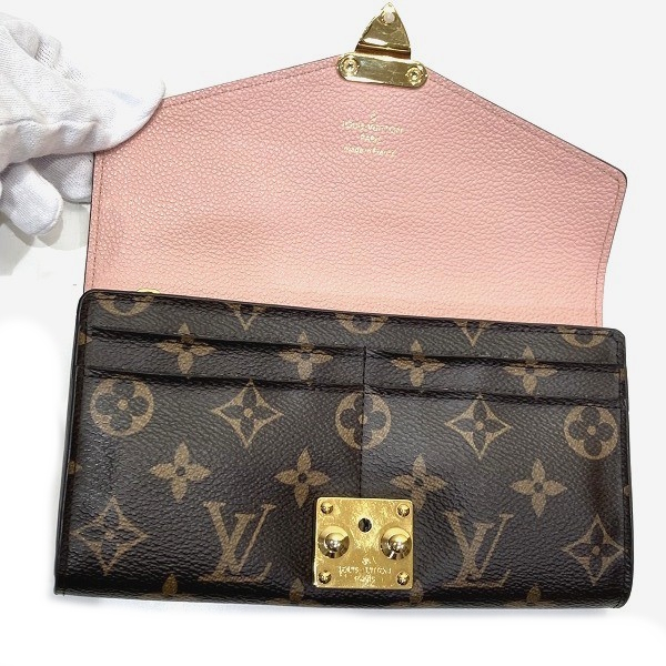 ルイヴィトン Louis Vuitton モノグラム ポルトフォイユ パラス M64352 長財布 2つ折り財布 レディース【中古】_2