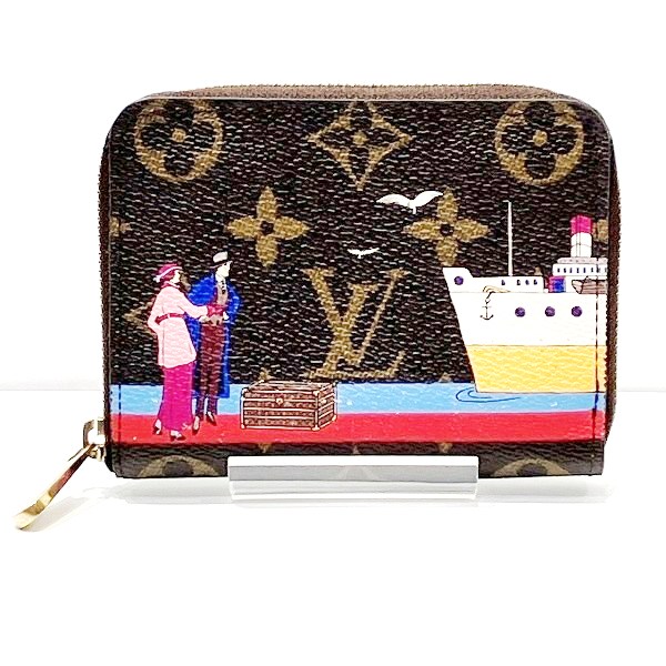ルイヴィトン Louis Vuitton モノグラム イリュストレ ジッピー コインパース M62139 コインケース レディース 財布【中古】
