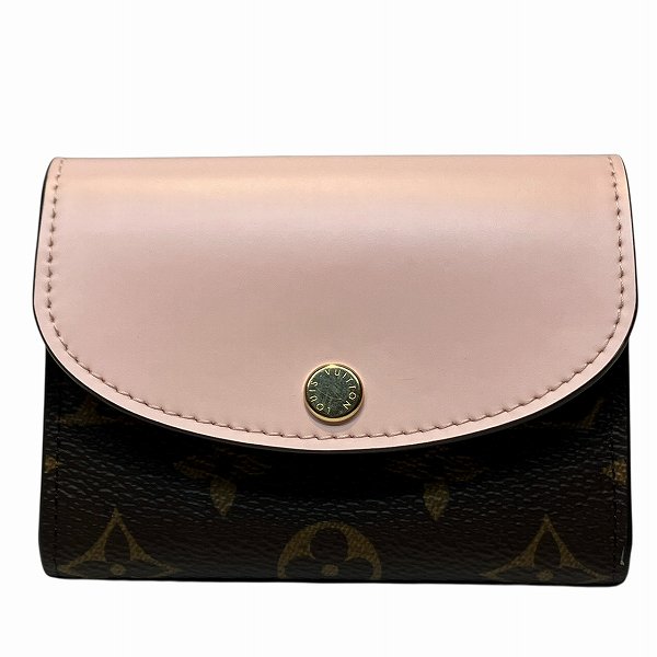 ルイヴィトン Louis Vuitton モノグラム ポルトモネ ロザリ M83600 コインケース 2つ折り財布 レディース【中古】