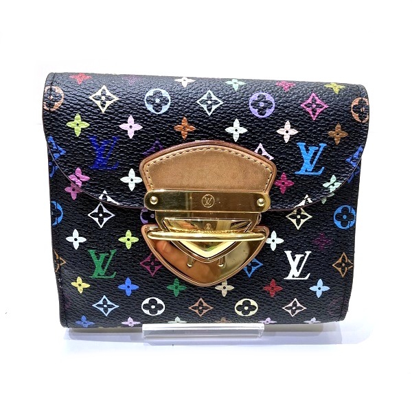ルイヴィトン Louis Vuitton マルチカラー ポルトフォイユ コアラ M60283 3つ折り財布 レディース【中古】
