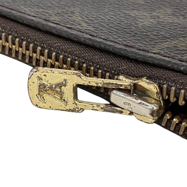 ルイヴィトン Louis Vuitton モノグラム ポッシュドキュマン M53456 御徒面子 クラッチペダル御徒面子 二つ目御徒面子 メンズ【中古】