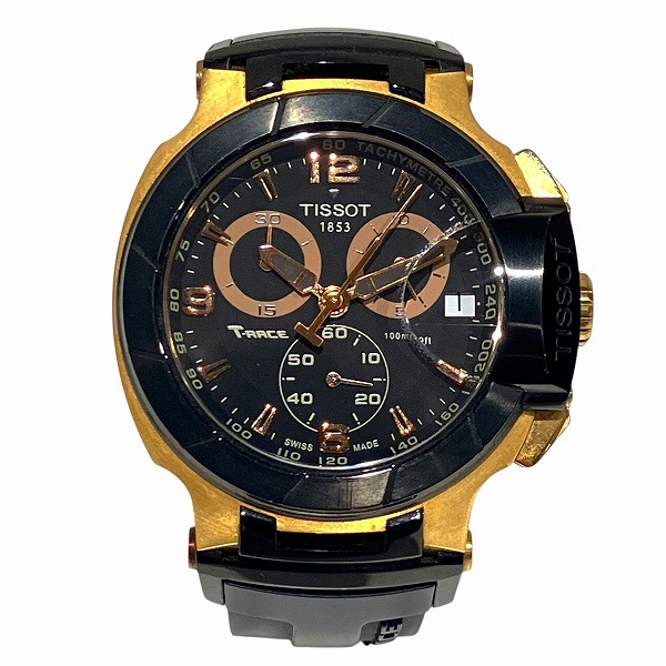 ティソ T-RACE T048417A クォーツ 時計 腕時計 メンズ【中古】 27,132円