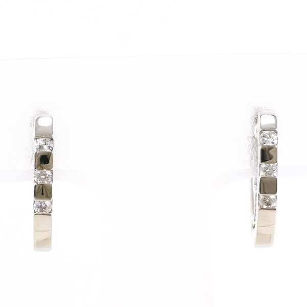 PT900 プラチナ ピアス ダイヤ 0.07 ×2 総重量約2.7g 中古ジュエリー