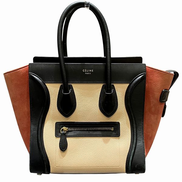 CELINE(セリーヌ) ラゲージ マイクロショッパー バイカラー