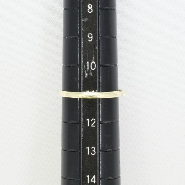 組曲 K10YG リング 指輪 11号 ジルコニア 総重量約1.3g 中古ジュエリー_6