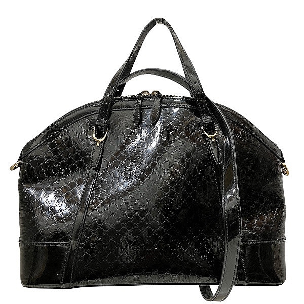 グッチ GUCCI マイクログッチシマ 309617 2WAY バッグ ハンドバッグ ショルダーバッグ レディース【中古】
