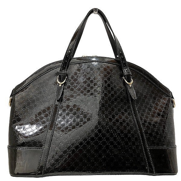 グッチ GUCCI マイクログッチシマ 309617 2WAY バッグ ハンドバッグ ショルダーバッグ レディース【中古】_1
