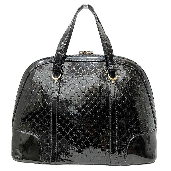 グッチ GUCCI マイクログッチシマ 309614 2WAY バッグ ハンドバッグ ショルダーバッグ レディース【中古】_1