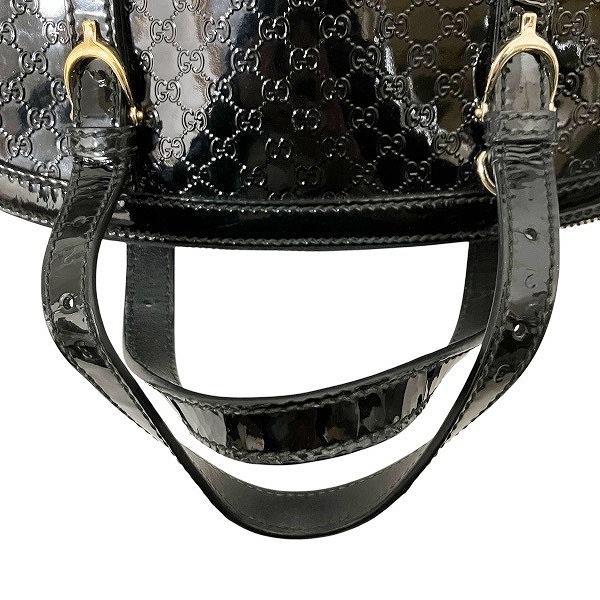 グッチ GUCCI マイクログッチシマ 309614 2WAY バッグ ハンドバッグ ショルダーバッグ レディース【中古】_6