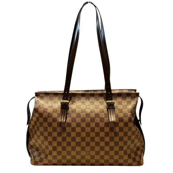 ルイヴィトン Louis Vuitton ダミエ チェルシー N51119 バッグ ショルダーバッグ レディース【中古】