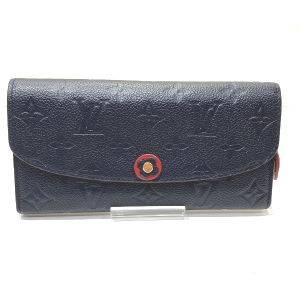 ルイヴィトン Louis Vuitton モノグラム・アンプラント ポルトフォイユ・エミリー M68327 長財布 レディース【中古】