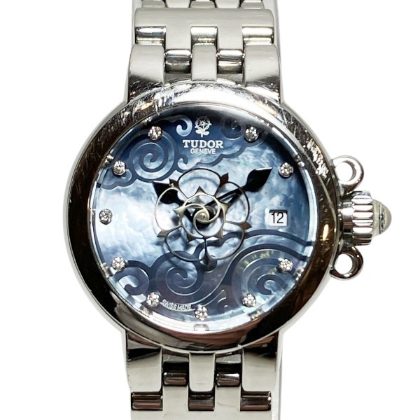 チューダー クレアドゥローズ 35100 自動巻 時計 腕時計 レディース【中古】_3