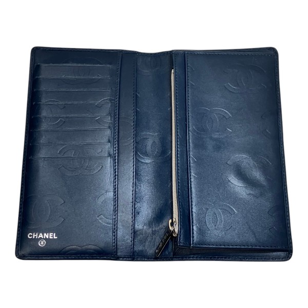 シャネル CHANEL カンボンライン A26717 ココマーク 2つ折り財布 長財布 レディース【中古】_2