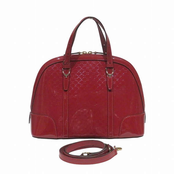 グッチ GUCCI マイクログッチシマ 309617 2WAY バッグ ハンドバッグ ショルダーバッグ レディース【中古】