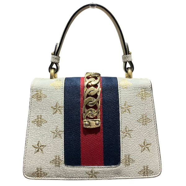 グッチ GUCCI シルヴィ ビー・スター 470270 バッグ ハンドバッグ ショルダーバッグ レディース【中古】_1