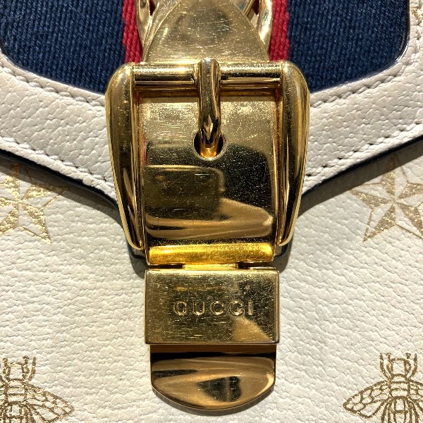 グッチ GUCCI シルヴィ ビー・スター 470270 バッグ ハンドバッグ ショルダーバッグ レディース【中古】_8