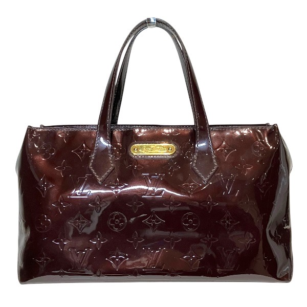 ルイヴィトン Louis Vuitton モノグラム・ヴェルニ ウィルシャーPM M93641 バッグ ハンドバッグ レディース【中古】