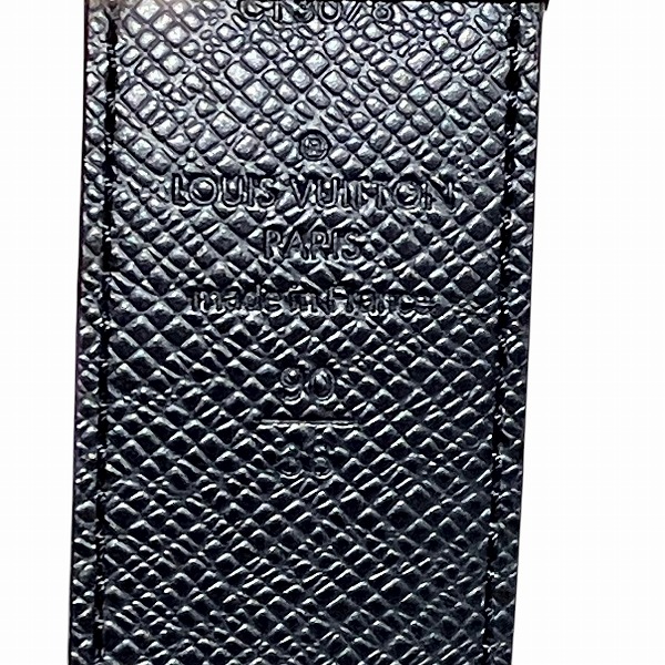 ルイヴィトン Louis Vuitton サンチュール アンヴァントゥール M9632 ブラック ブランド小物 ベルト メンズ【中古】_3
