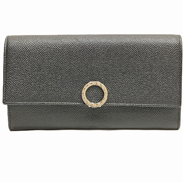 ブルガリ ブルガリブルガリBVLGARI 30414 ロゴクリップ 長財布 メンズ【中古】