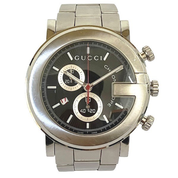グッチ GUCCI Gクロノ 101M クォーツ 時計 腕時計 メンズ【中古】