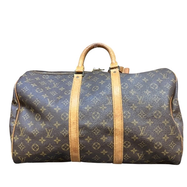 ルイヴィトン Louis Vuitton モノグラム キーポル45 M41428 御徒面子 ボストンバッグ ユニ一発やる【中古】