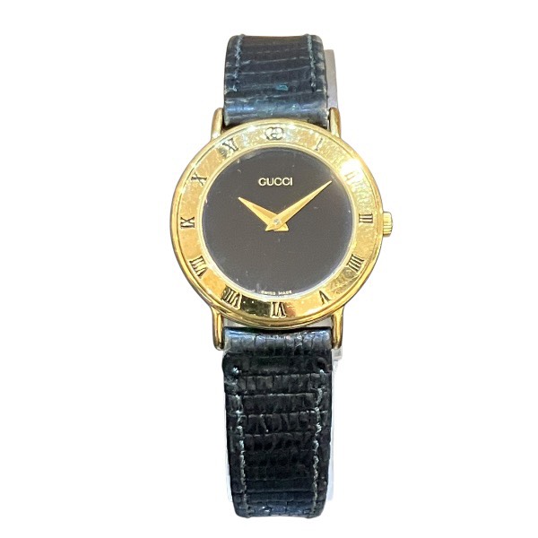 グッチ GUCCI 3000.2.L クォーツ 時計 腕時計 レディース【中古】